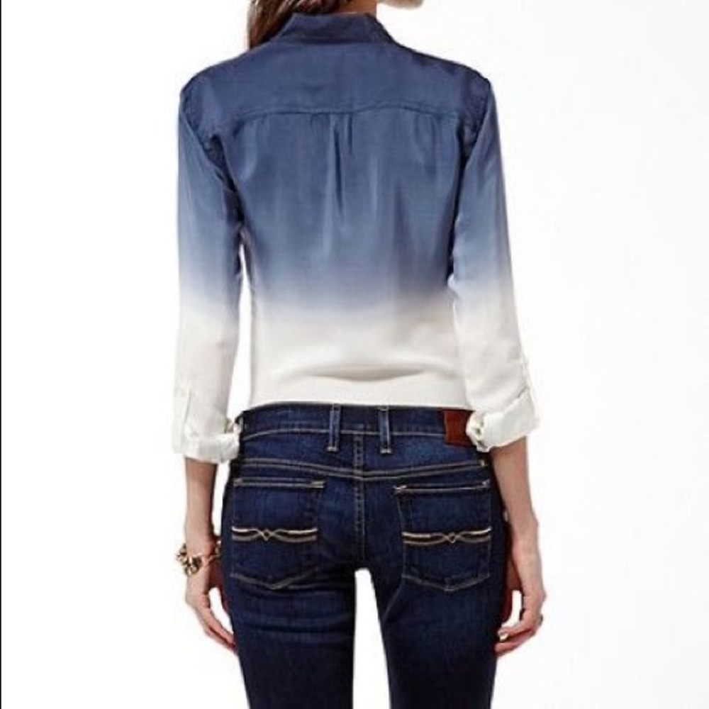 Ombré Button Down Shirt